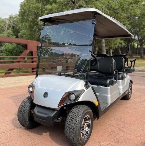 2022 Yamaha Concierge 6 Passenger Non-Lifted Silver - Image 2